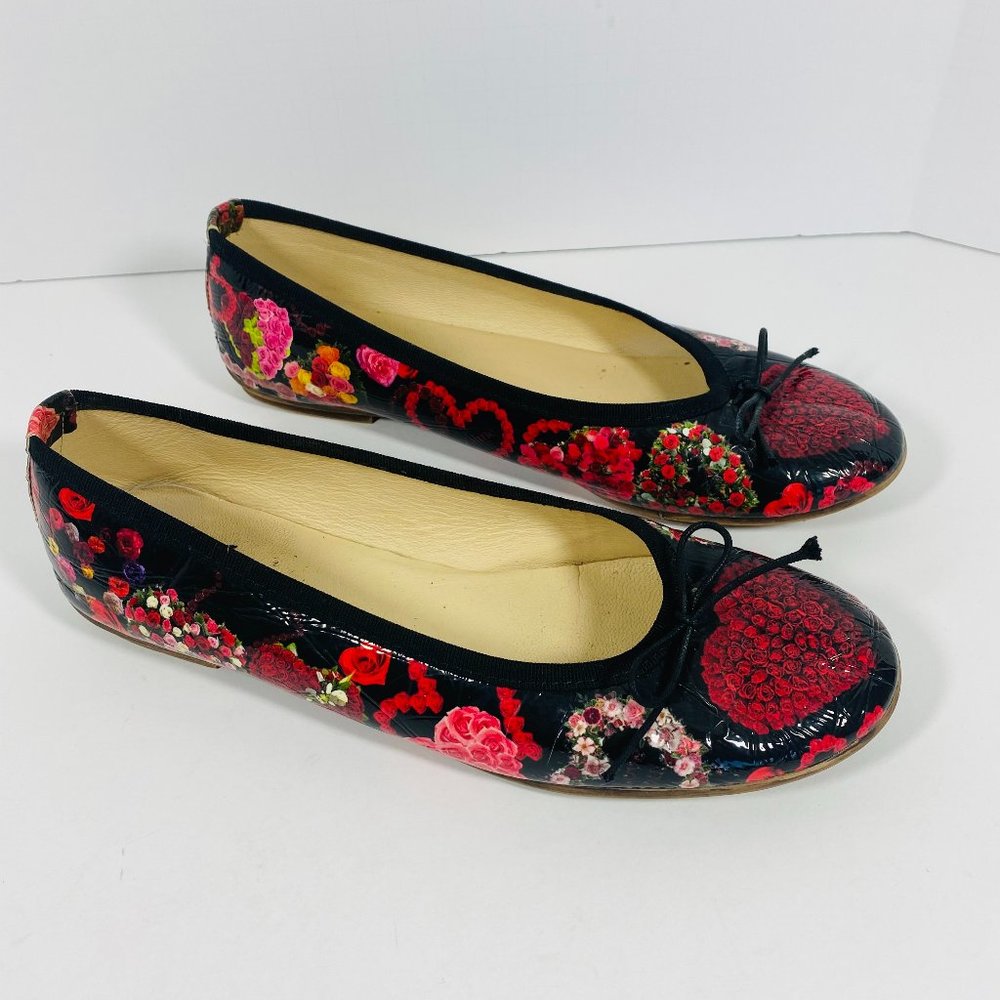Hearts and Roses Ballerina Flat